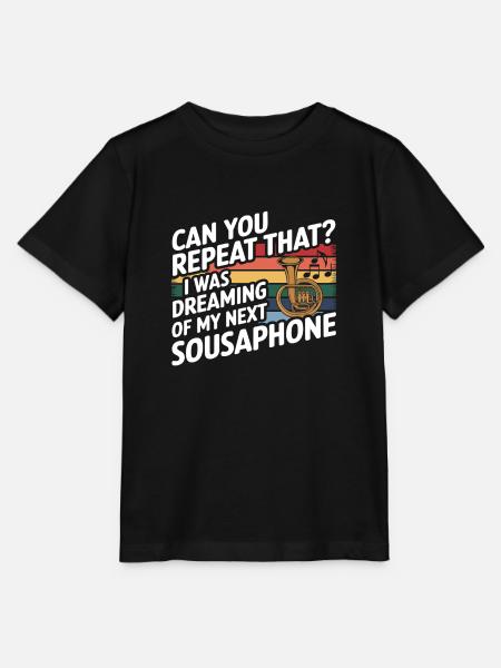 Sousaphone - Stanley/Stella Kinder T-Shirt MINI CREATOR  - Schwarz