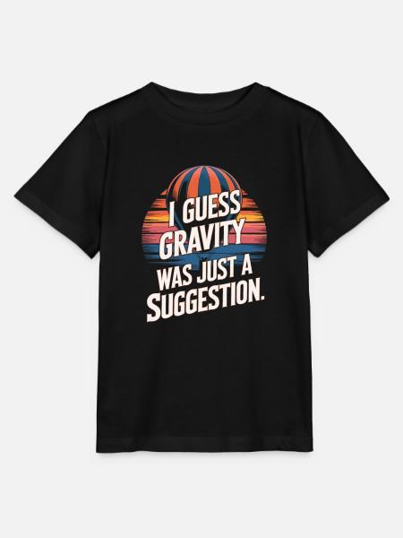 Heißluftballon - Stanley/Stella Kinder T-Shirt MINI CREATOR - Schwarz