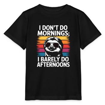 Humour de bureau - T-shirt bio MINI CREATOR Stanley/Stella Enfant - noir - Devant - Mikhail (115cm)