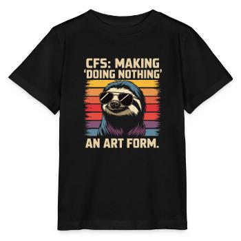 Humour de bureau - T-shirt bio MINI CREATOR Stanley/Stella Enfant - noir - Devant - Mikhail (115cm)