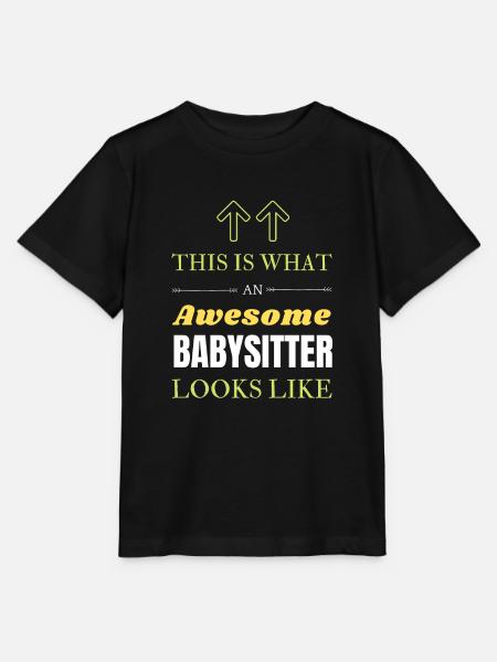 Babysitter - Stanley/Stella Kinder T-Shirt MINI CREATOR  - Schwarz