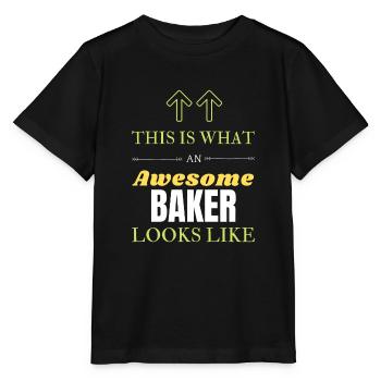 Baker - Stanley/Stella MINI CREATOR Kids’ T-Shirt - black - Front - Mikhail (115cm)