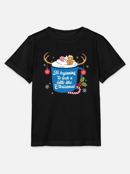 Weihnachten Weihnachtsmann Geschenke - Stanley/Stella Kinder T-Shirt MINI CREATOR  - Schwarz
