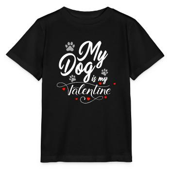 Hundeliebhaber - Stanley/Stella Kinder T-Shirt MINI CREATOR  - Schwarz - Vorne - Mikhail (115cm)