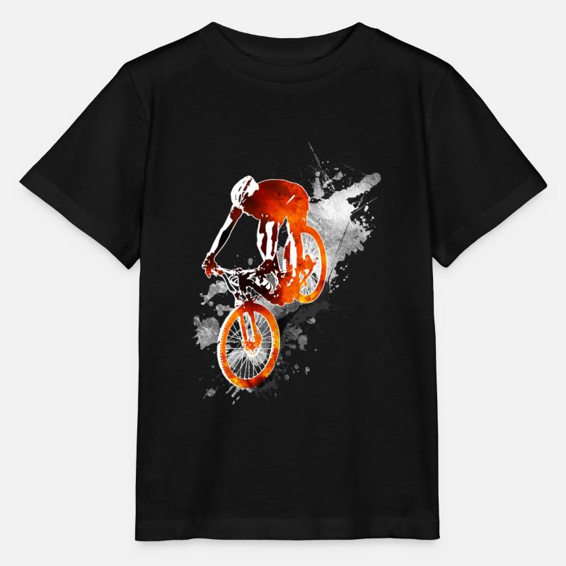 vélo - T-shirt bio MINI CREATOR Stanley/Stella Enfant - noir