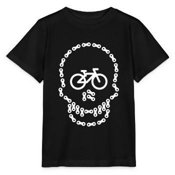 Bike Biker Biking - Stanley/Stella MINI CREATOR Kids’ T-Shirt - black - Front - Mikhail (115cm)