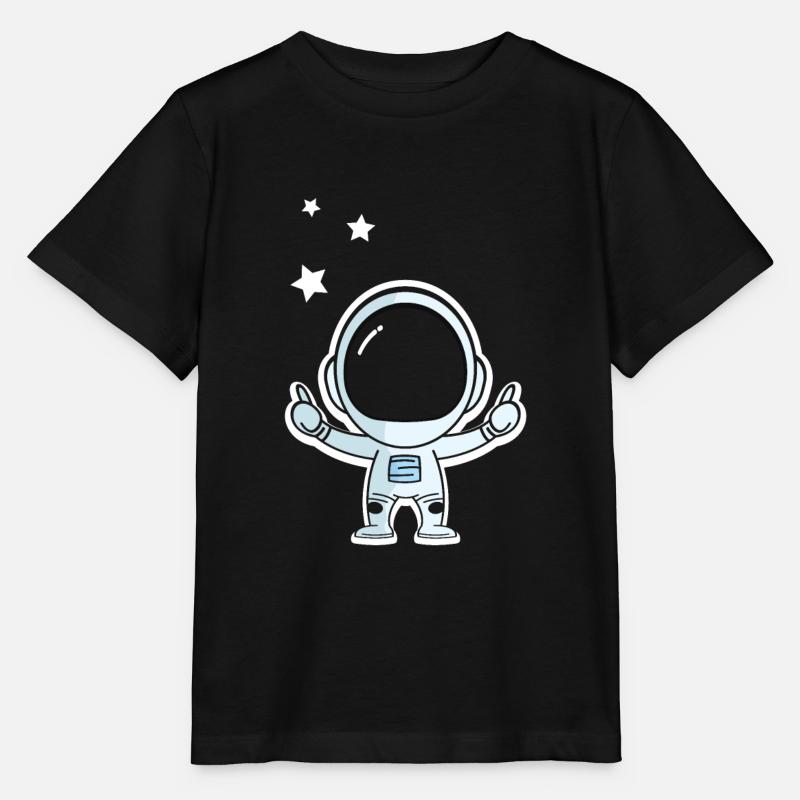 Space - Stanley/Stella MINI CREATOR Kids’ T-Shirt - black