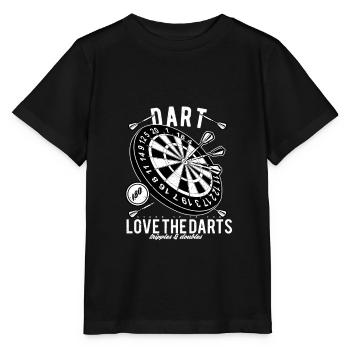 Fléchettes fléchettes fléchettes fléchettes fléchettes 180 Bullseye - T-shirt bio MINI CREATOR Stanley/Stella Enfant - noir - Devant - Mikhail (115cm)