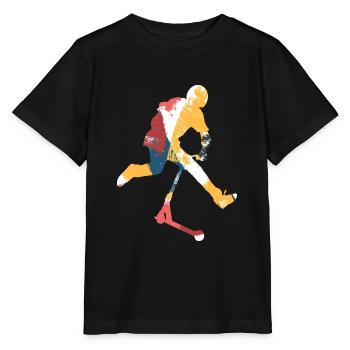 freestyle scooter - Stanley/Stella MINI CREATOR Kids’ T-Shirt - black - Front - Mikhail (115cm)