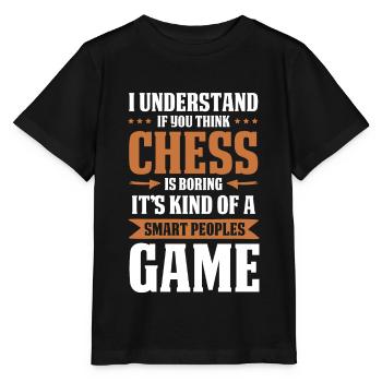 chess chess - Stanley/Stella MINI CREATOR Kids’ T-Shirt - black - Front - Mikhail (115cm)