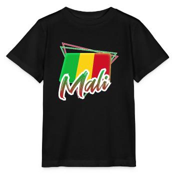Mali - T-shirt bio MINI CREATOR Stanley/Stella Enfant - noir - Devant - Mikhail (115cm)