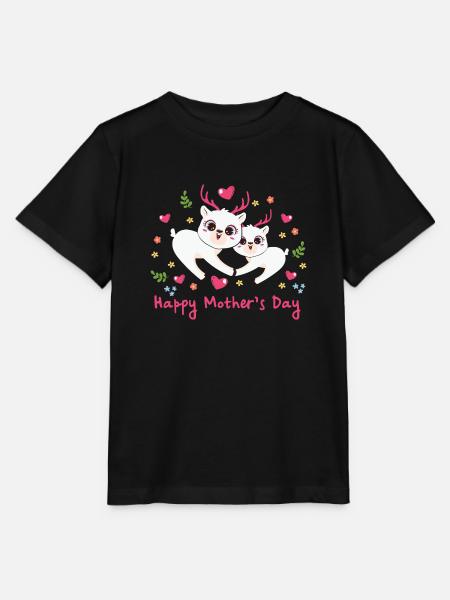 happy Mothersday - Stanley/Stella Kinder T-Shirt MINI CREATOR - Schwarz