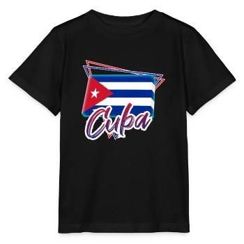 Cuba - Stanley/Stella MINI CREATOR Kids’ T-Shirt - black - Front - Mikhail (115cm)