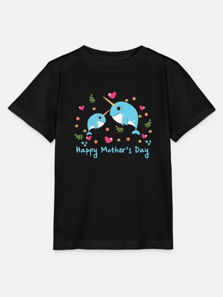 happy Mothersday - Stanley/Stella Kinder T-Shirt MINI CREATOR - Schwarz
