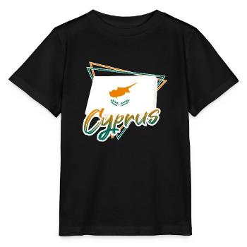 Zypern - Stanley/Stella Kinder T-Shirt MINI CREATOR  - Schwarz - Vorne - Mikhail (115cm)