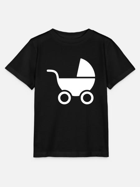 Kinderwagen - Stanley/Stella Kinder T-Shirt MINI CREATOR - Schwarz