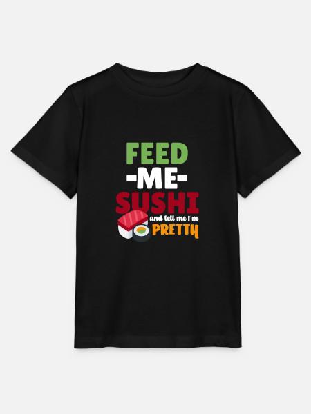 Sushi - Stanley/Stella Kinder T-Shirt MINI CREATOR - Schwarz