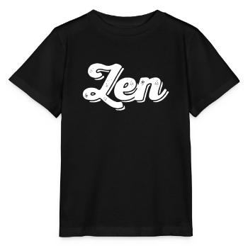 Zen - Stanley/Stella Kinder T-Shirt MINI CREATOR  - Schwarz - Vorne - Mikhail (115cm)