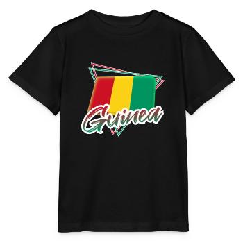 Guinea - Stanley/Stella Kinder T-Shirt MINI CREATOR  - Schwarz - Vorne - Mikhail (115cm)