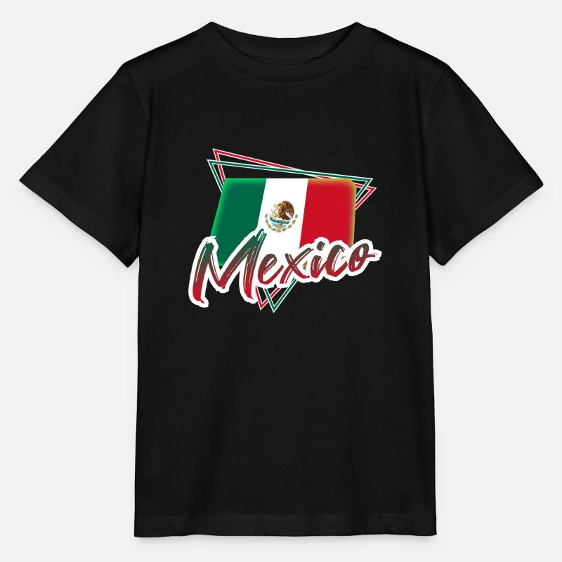 Mexique - T-shirt bio MINI CREATOR Stanley/Stella Enfant - noir