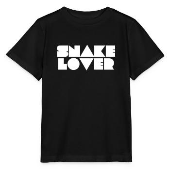 Schlangen-Liebhaber - Stanley/Stella Kinder T-Shirt MINI CREATOR  - Schwarz - Vorne - Mikhail (115cm)
