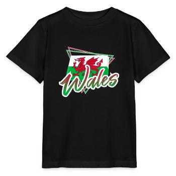 Pays de Galles - T-shirt bio MINI CREATOR Stanley/Stella Enfant - noir - Devant - Mikhail (115cm)