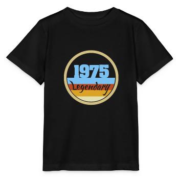 Légendaire 1975 - T-shirt bio MINI CREATOR Stanley/Stella Enfant - noir - Devant - Mikhail (115cm)