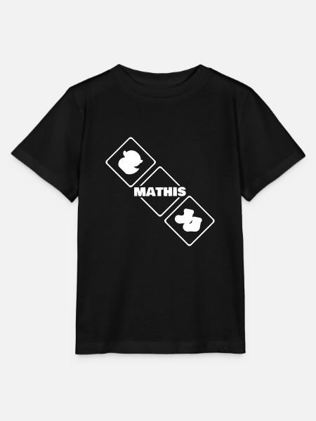 Baby Mathis - Stanley/Stella Kinder T-Shirt MINI CREATOR - Schwarz