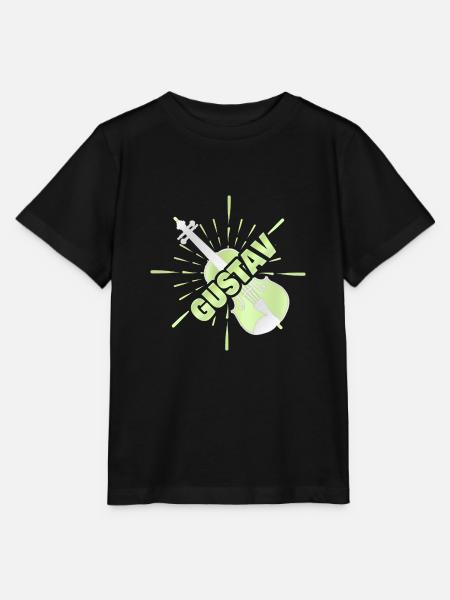 Orchester Gustav - Stanley/Stella Kinder T-Shirt MINI CREATOR  - Schwarz