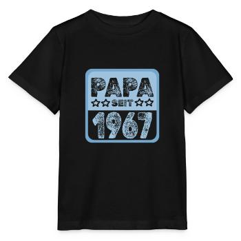 seit 1967 - Stanley/Stella Kinder T-Shirt MINI CREATOR  - Schwarz - Vorne - Mikhail (115cm)