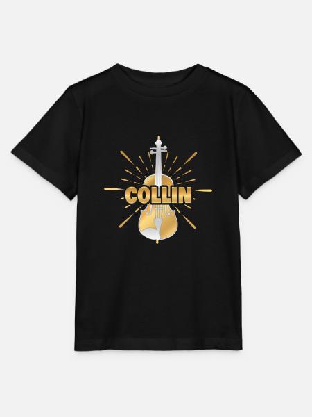 Violinist Collin - Stanley/Stella Kinder T-Shirt MINI CREATOR  - Schwarz