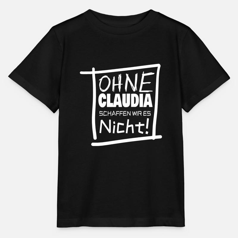 Vorname claudia - Stanley/Stella Kinder T-Shirt MINI CREATOR  - Schwarz