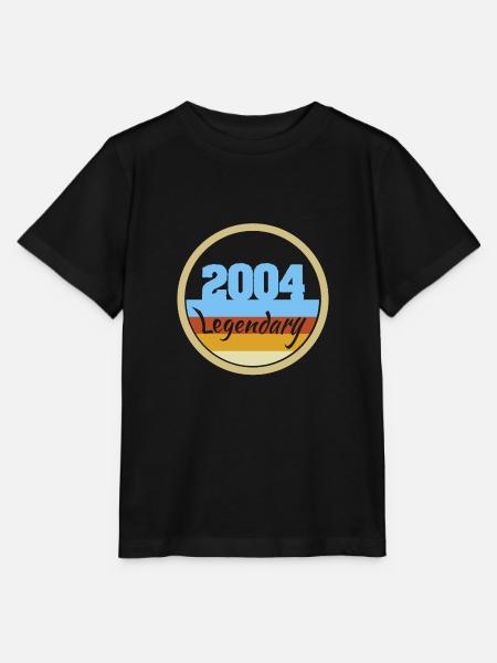 Legendary 2004 - Stanley/Stella Kinder T-Shirt MINI CREATOR  - Schwarz