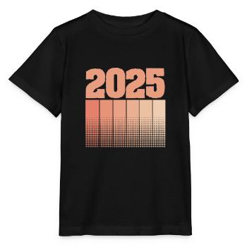 2025 - T-shirt bio MINI CREATOR Stanley/Stella Enfant - noir - Devant - Mikhail (115cm)