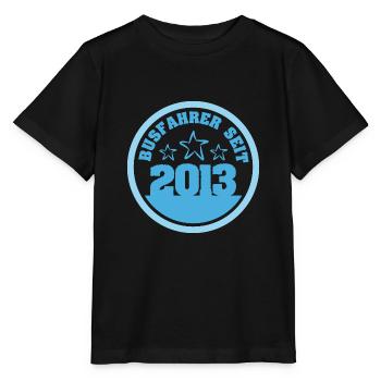 Busfahrer 2013 - Stanley/Stella Kinder T-Shirt MINI CREATOR  - Schwarz - Vorne - Mikhail (115cm)