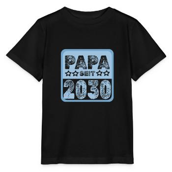 seit 2030 - Stanley/Stella Kinder T-Shirt MINI CREATOR  - Schwarz - Vorne - Mikhail (115cm)