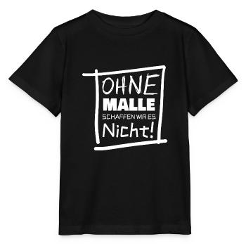 Land malle - Stanley/Stella Kinder T-Shirt MINI CREATOR  - Schwarz - Vorne - Mikhail (115cm)