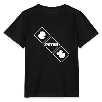 Peter as Birth - Stanley/Stella MINI CREATOR Kids’ T-Shirt - black - Front - Mikhail (115cm)