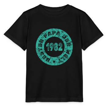 1982 - Stanley/Stella MINI CREATOR Kids’ T-Shirt - black - Front - Mikhail (115cm)