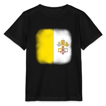 Vatikanstadt als Vatikanstadt - Stanley/Stella Kinder T-Shirt MINI CREATOR  - Schwarz - Vorne - Mikhail (115cm)