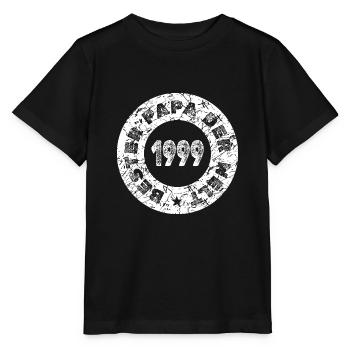 1999 - Stanley/Stella MINI CREATOR Kids’ T-Shirt - black - Front - Mikhail (115cm)