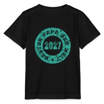 Father's Day 2027 - Stanley/Stella MINI CREATOR Kids’ T-Shirt - black - Front - Mikhail (115cm)