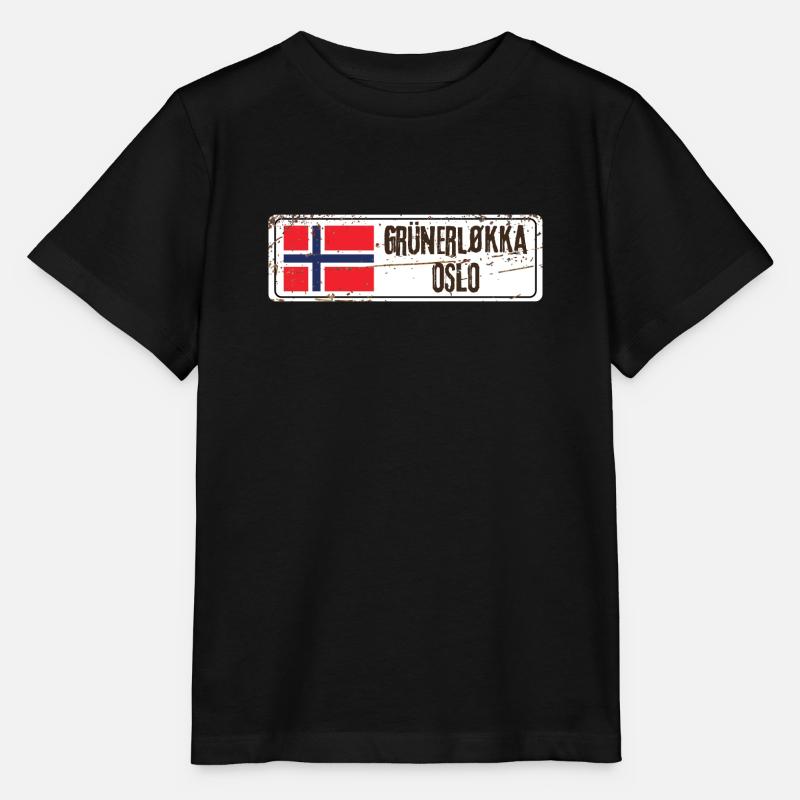 Grunerlokka Oslo - T-shirt bio MINI CREATOR Stanley/Stella Enfant - noir
