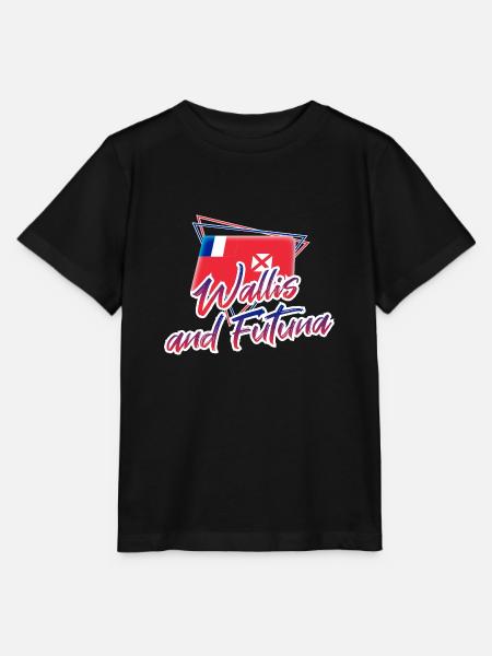 Wallis und Futuna - Stanley/Stella Kinder T-Shirt MINI CREATOR - Schwarz