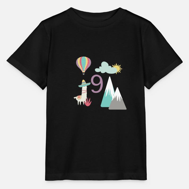 Alpaka - Stanley/Stella Kinder T-Shirt MINI CREATOR  - Schwarz