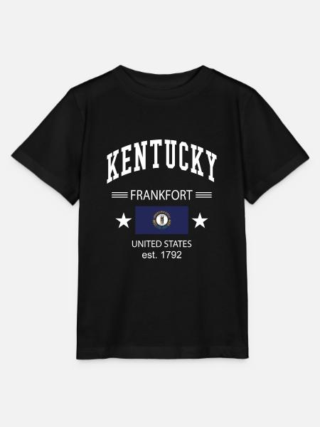 Kentucky - Stanley/Stella Kinder T-Shirt MINI CREATOR - Schwarz