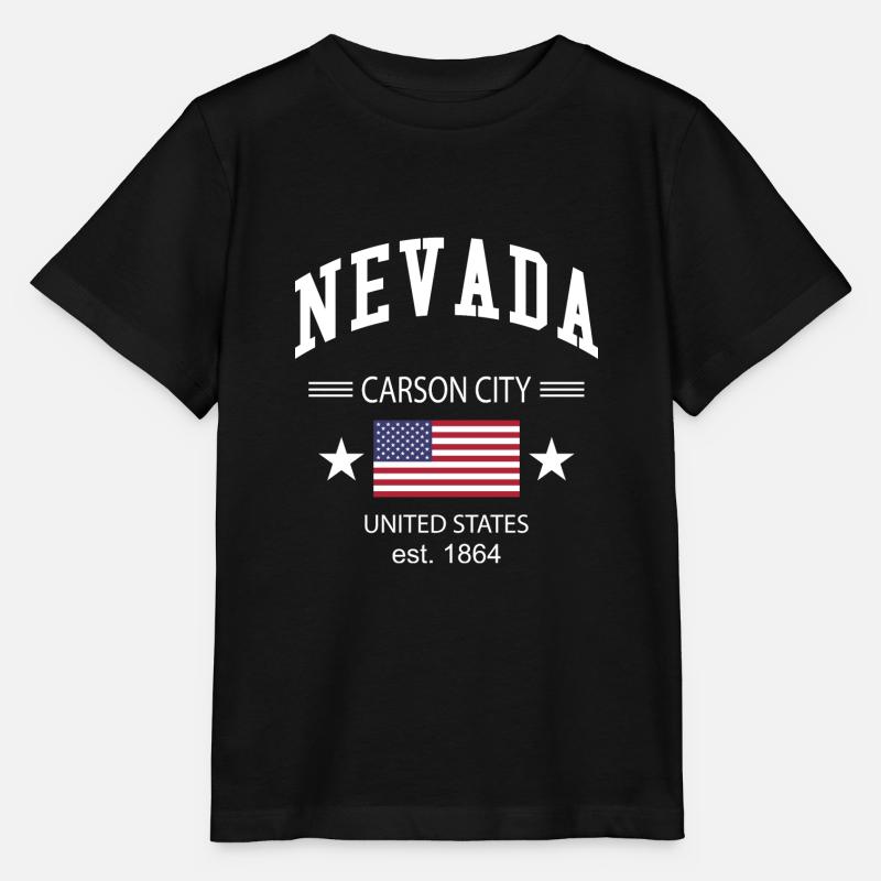 Nevada - Stanley/Stella Kinder T-Shirt MINI CREATOR  - Schwarz
