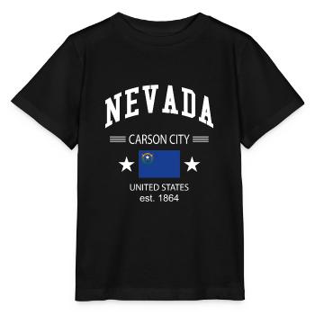 Nevada - T-shirt bio MINI CREATOR Stanley/Stella Enfant - noir - Devant - Mikhail (115cm)