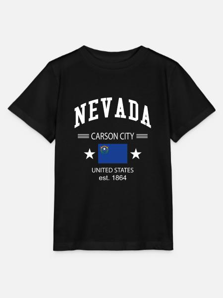 Nevada - Stanley/Stella Kinder T-Shirt MINI CREATOR - Schwarz