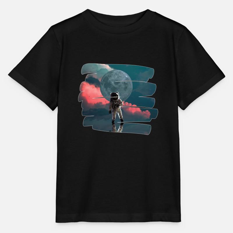astronaute - T-shirt bio MINI CREATOR Stanley/Stella Enfant - noir